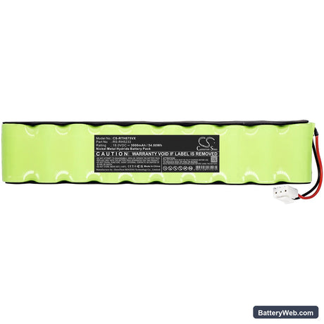 Rowenta RH8753 Replacement Battery, 18V, 3000mAh, Ni-MH 3