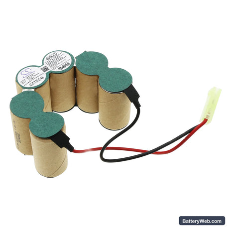 Rowenta Cleanette Air Force Replacement Battery, 7.2V, 2000mAh, Ni-MH 1