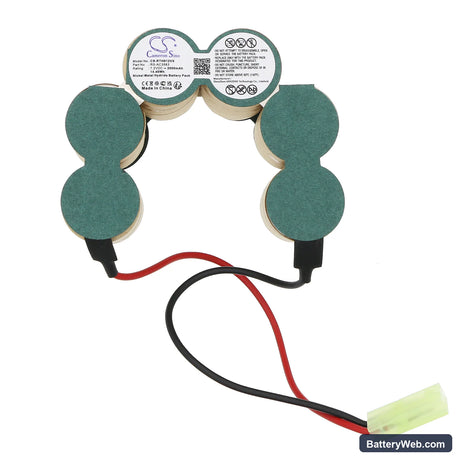 Rowenta Cleanette Air Force Replacement Battery, 7.2V, 2000mAh, Ni-MH 3