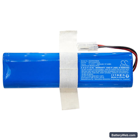OBH Nordica OA8577 Replacement Battery, 14.4V, 2600mAh, Li-ion 3