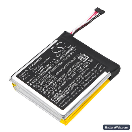 Ring 5UM5E5 Replacement Battery, 3.8V, 5200mAh, Li-Polymer 1