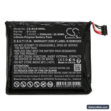 Ring Stick Up Cam Replacement Battery, 3.8V, 5500mAh, Li-Polymer 3