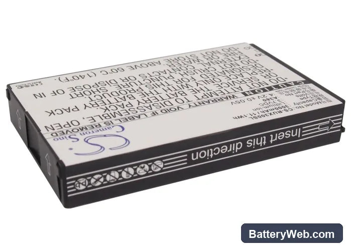 RUNBO X3 Replacement Battery, 3.7V, 3000mAh, Li-ion 2
