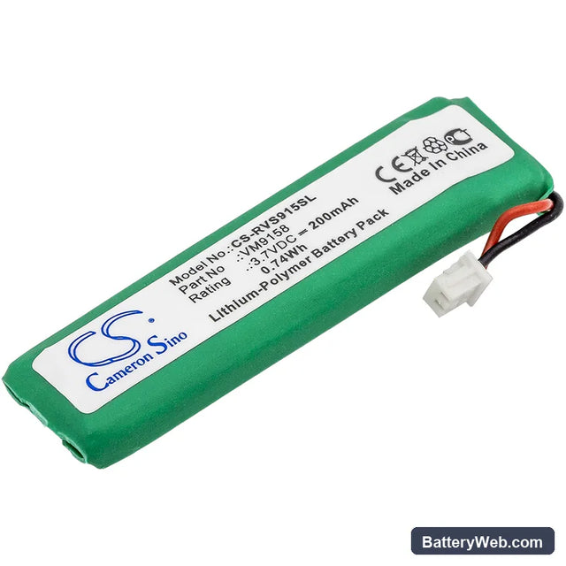 Revolabs Solo Field Replacement Battery, 3.7V, 200mAh, Li-Polymer 1