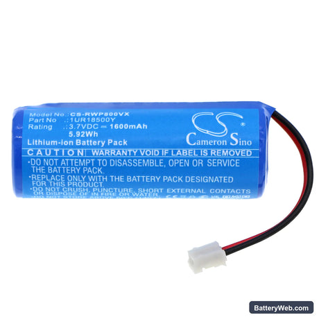 Rowenta EP8002 Replacement Battery, 3.7V, 1600mAh, Li-ion 3