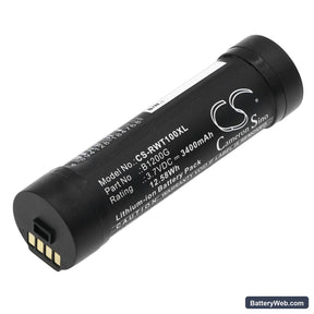 RealWear HMT-1 Replacement Battery, 3.7V, 3400mAh, Li-ion 1