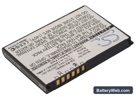 HP iPAQ RX1900 Replacement Battery, 3.7V, 1200mAh, Li-ion 2