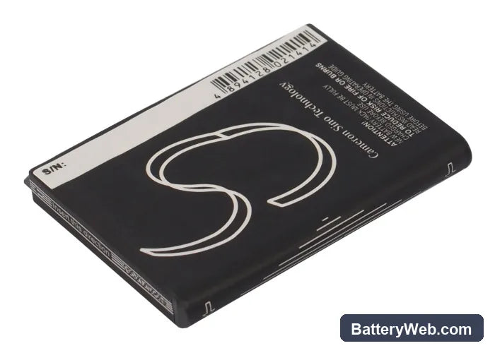 HP iPAQ RX1900 Replacement Battery, 3.7V, 1200mAh, Li-ion 3
