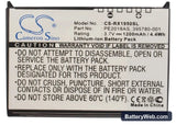 HP iPAQ RX1900 Replacement Battery, 3.7V, 1200mAh, Li-ion 5
