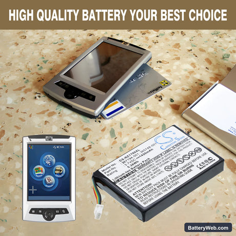 HP iPAQ RZ1700 Replacement Battery, 3.7V, 1450mAh, Li-ion 6