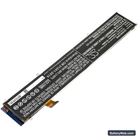 Razer Blade 15 2018 512GB 144Hz Replacement Battery, 15.4V, 5200mAh, Li-Polymer 2