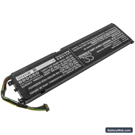 Razer Blade 15 Base Replacement Battery, 15.4V, 4150mAh, Li-Polymer 2