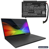 Razer Blade Pro GTX 1060 Replacement Battery, 11.4V, 6100mAh, Li-Polymer 6