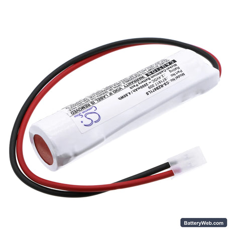 BST 275600 Replacement Battery, 2.4V, 2000mAh, Ni-CD 2