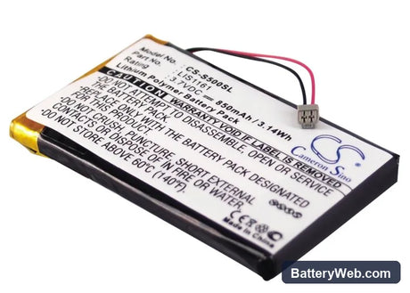 Sony Clie PEG-S300 Replacement Battery, 3.7V, 850mAh, Li-ion 1