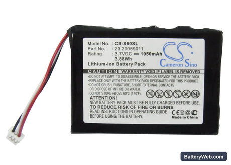Acer S10 Replacement Battery, 3.7V, 1050mAh, Li-ion 5