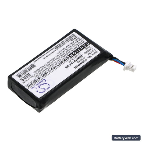 Philips GoGear HDD1835 Replacement Battery, 3.7V, 680mAh, Li-ion 2