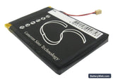 Sony NW-A2000 Replacement Battery, 3.7V, 750mAh, Li-Polymer 4