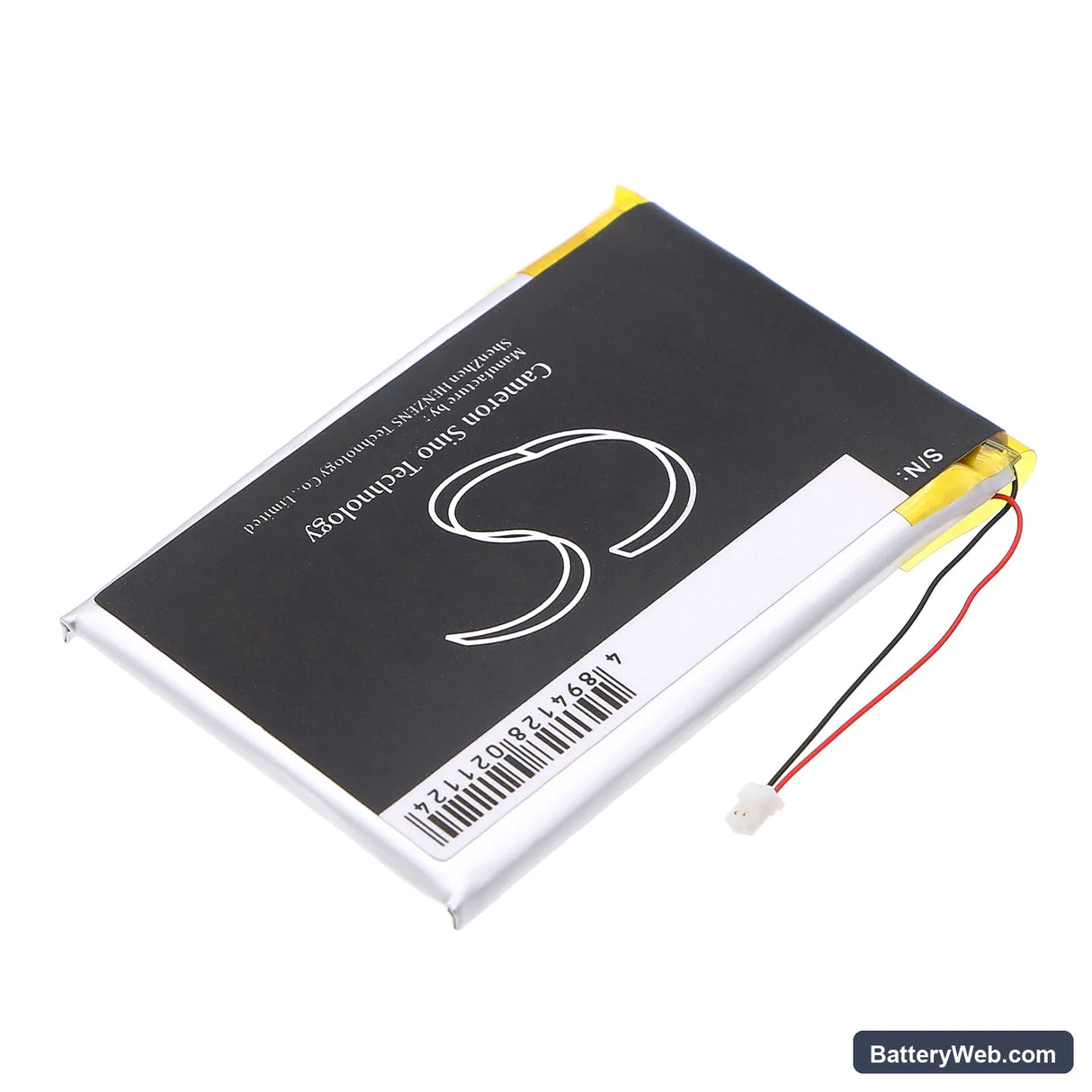 Sony NWZ-S600 Replacement Battery, 3.7V, 750mAh, Li-Polymer 4