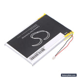Sony NWZ-S600 Replacement Battery, 3.7V, 750mAh, Li-Polymer 4