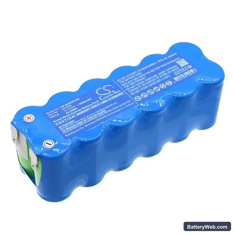 Solac AE2510 Replacement Battery, 14.4V, 3000mAh, Ni-MH 1
