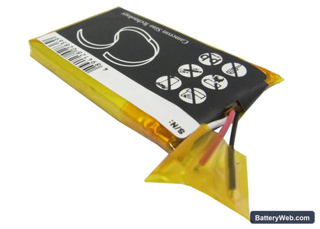 Sony MX-M70 Replacement Battery, 3.7V, 970mAh, Li-Polymer 3
