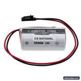 Ansul 427308 Replacement Battery, 3.6V, 6500mAh, Li-SOCl2 3