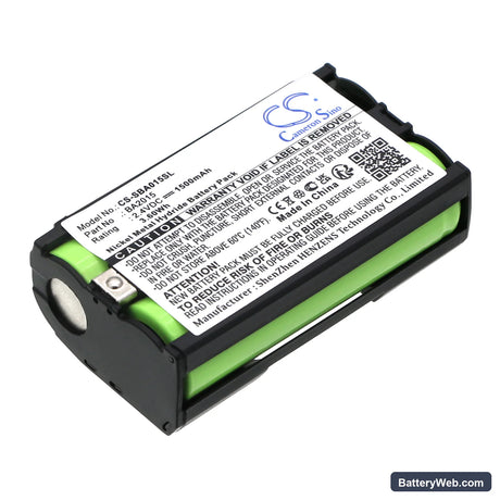 Sennheiser G2 Replacement Battery, 2.4V, 1500mAh, Ni-MH 1