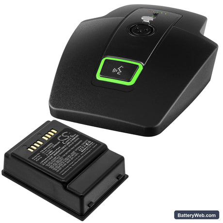 Sennheiser SpeechLine Digital Wireless SL Tablestand DW Replacement Battery, 3.7V, 2200mAh, Li-ion 4