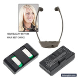 Sennheiser RI100-A/RI100-J Replacement Battery, 2.4V, 60mAh, Ni-MH 6
