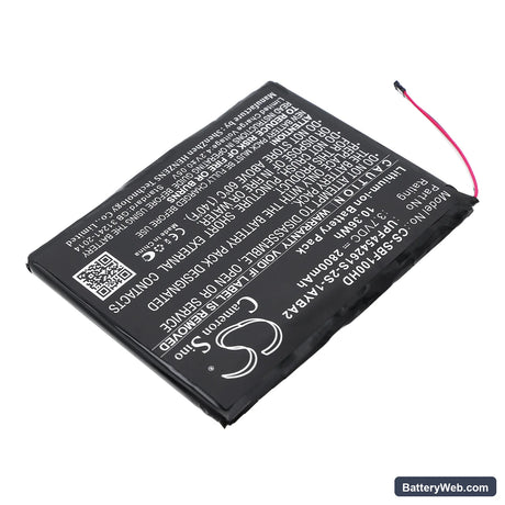 Seagate Wireless Plus Teardown Replacement Battery, 3.7V, 2800mAh, Li-ion 2