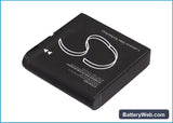 Samsung Digimax L55 Replacement Battery, 3.7V, 1230mAh, Li-ion 1