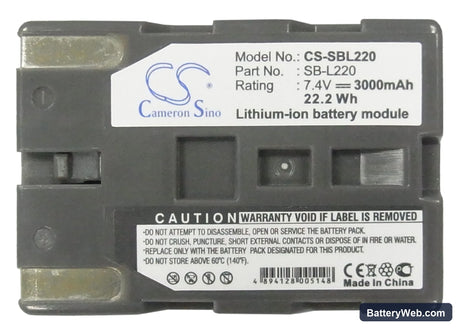 Leaf AFi-II 7 Replacement Battery, 7.4V, 3000mAh, Li-ion 5