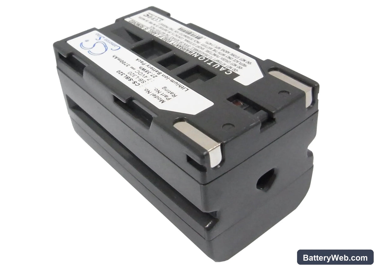 Samsung SCL810 Replacement Battery, 7.4V, 3700mAh, Li-ion 2