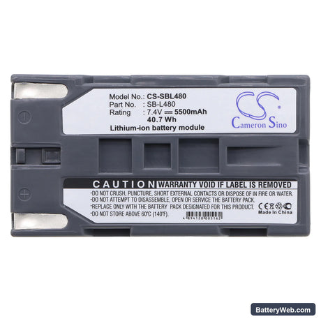 Leaf AFi-II 7 Replacement Battery, 7.4V, 5500mAh, Li-ion 5