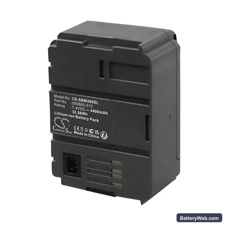 SIBATA MP-ΣNⅡ Replacement Battery, 7.4V, 4400mAh, Li-ion 1