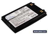Samsung VP-X300 Replacement Battery, 3.7V, 1200mAh, Li-ion 1