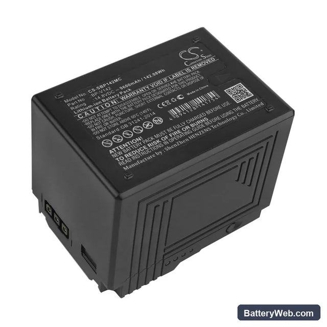 RED One Replacement Battery, 14.8V, 9600mAh, Li-ion 1