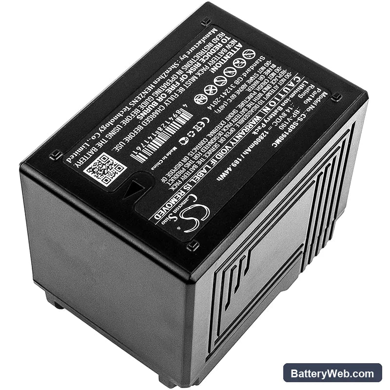RED One Replacement Battery, 14.8V, 12800mAh, Li-ion 2