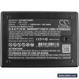 RED One Replacement Battery, 14.8V, 12800mAh, Li-ion 5