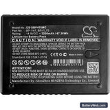 Sony PMW-EX330 Replacement Battery, 14.8V, 3200mAh, Li-ion 5