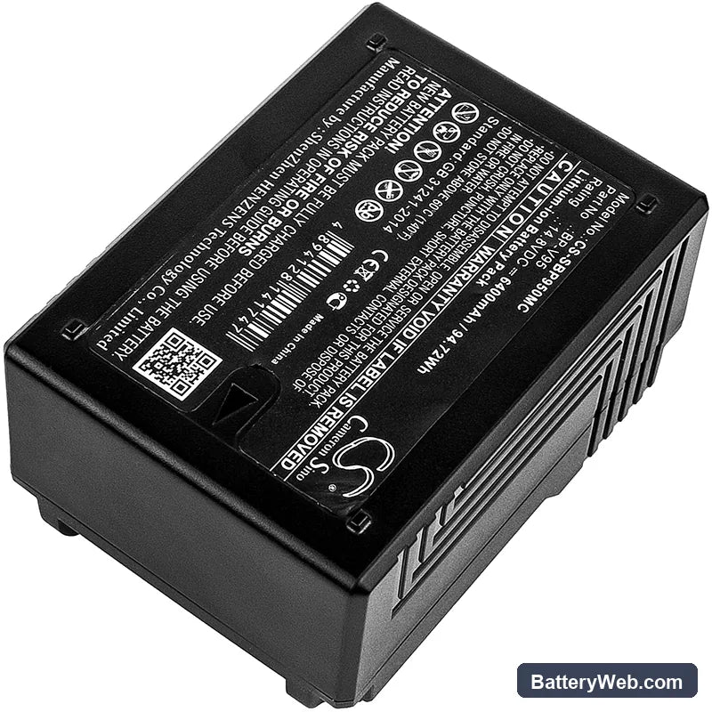 RED One Replacement Battery, 14.8V, 6400mAh, Li-ion 2