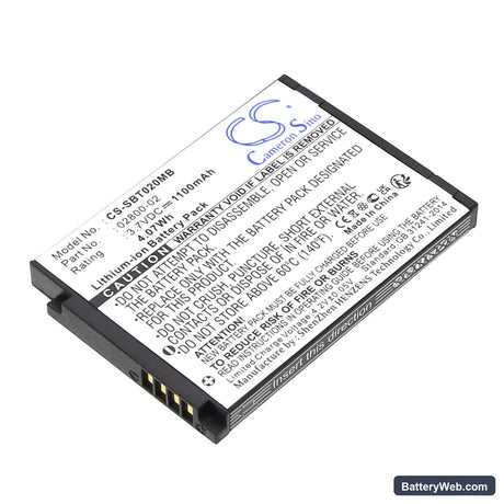Summer Baby Touch 02000 Replacement Battery, 3.7V, 1100mAh, Li-ion 1