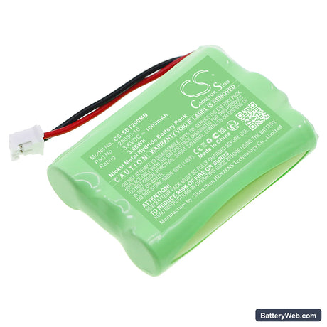 Summer Infant Baby Monitor Replacement Battery, 3.6V, 1000mAh, Ni-MH 1