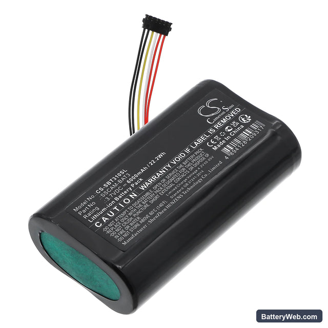 SimpliSafe SimpliSafe Replacement Battery, 3.7V, 6000mAh, Li-ion 1