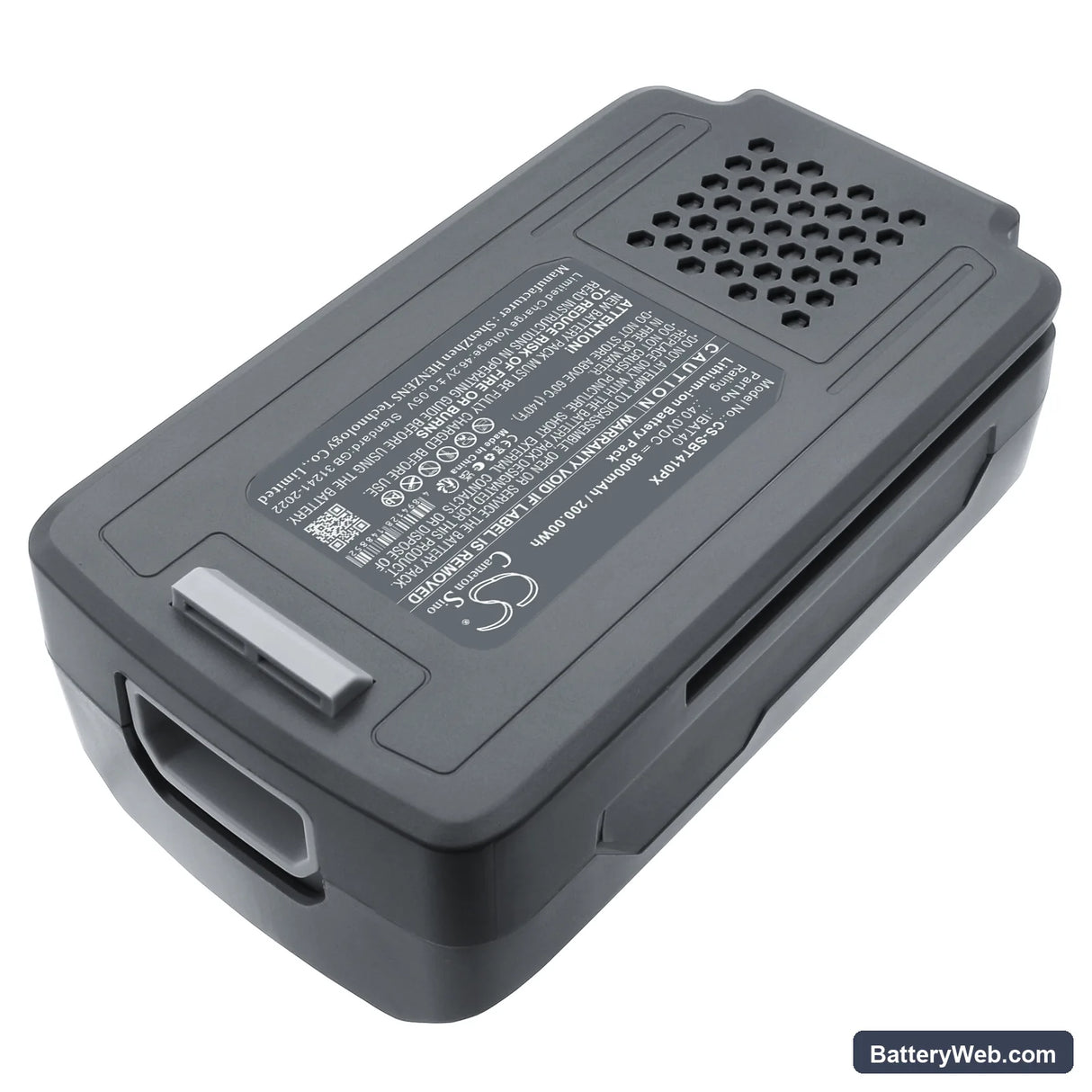 Snow Joe iON18SB Replacement Battery, 40V, 5000mAh, Li-ion 4