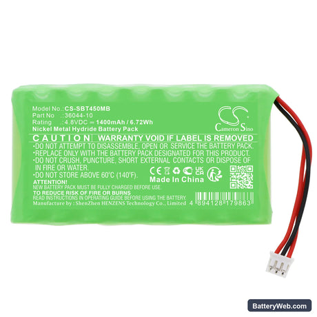 Summer Pure HD 4.5 Inch Monitor Replacement Battery, 4.8V, 1400mAh, Ni-MH 3
