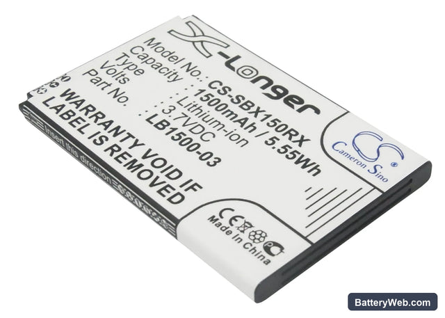 SoftBank C01HW Replacement Battery, 3.7V, 1500mAh, Li-ion 1