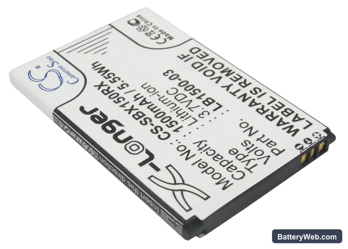 SoftBank C01HW Replacement Battery, 3.7V, 1500mAh, Li-ion 2