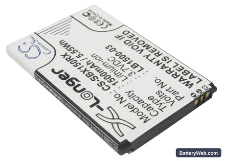 SoftBank C01HW Replacement Battery, 3.7V, 1500mAh, Li-ion 2
